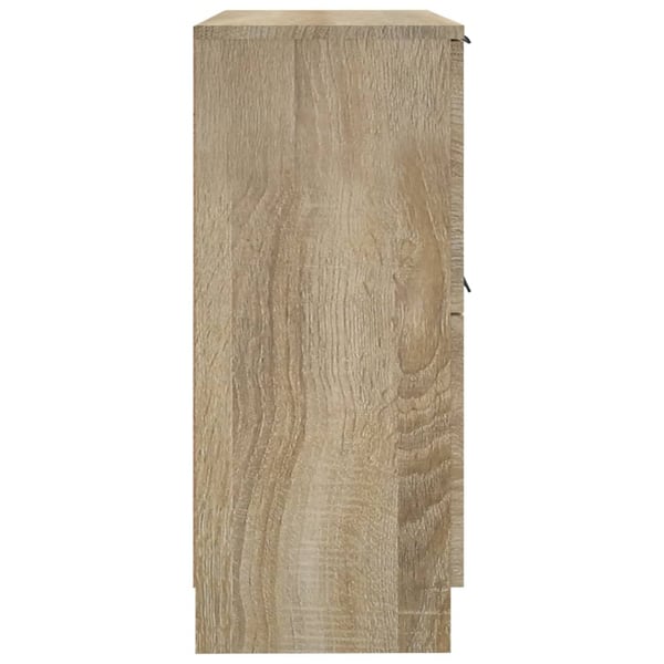 vidaXL Skjenker 2 stk sonoma eik 30x30x70 cm konstruert tre