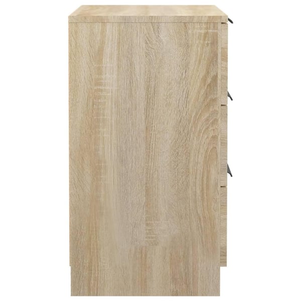 vidaXL Nattbord sonoma eik 40x36x65 cm