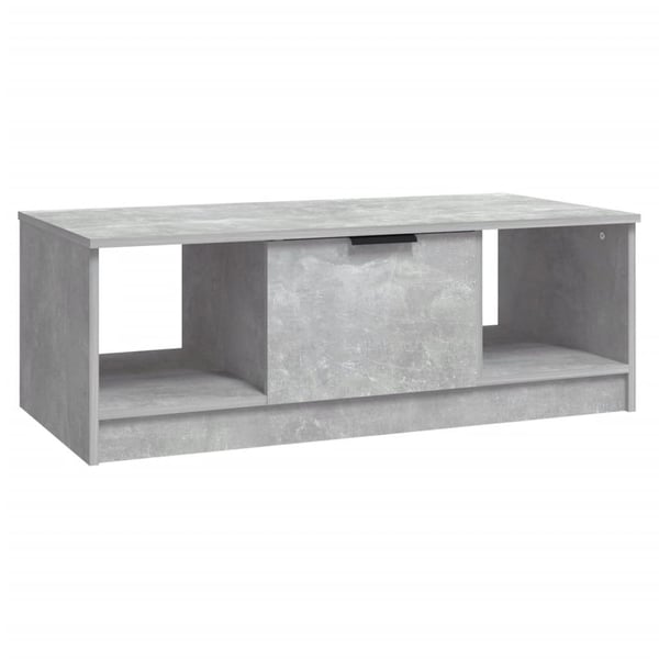 vidaXL Salongbord betonggrå 102x50x36 cm konstruert tre