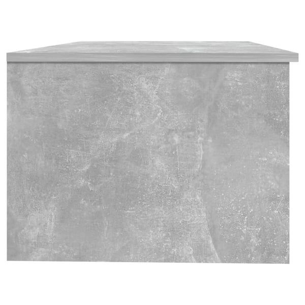 vidaXL Salongbord betonggrå 102x50x36 cm konstruert tre