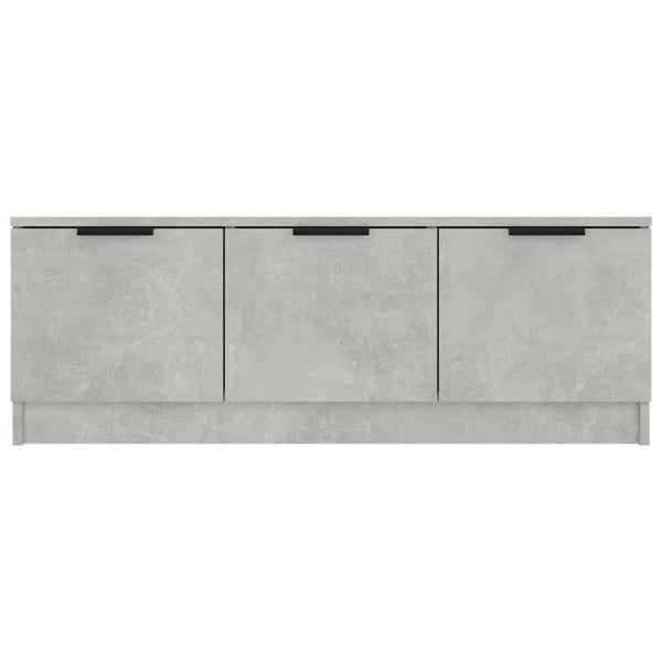 vidaXL TV-benk betonggrå 102x35x36,5 cm konstruert tre