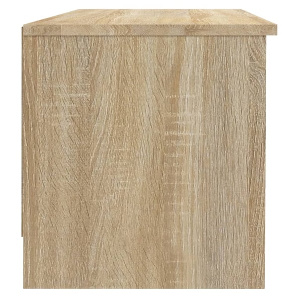 vidaXL tv-bord 102x35,5x36,5 cm konstrueret træ sonoma-eg