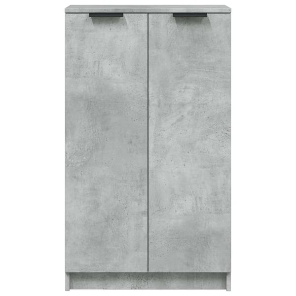 vidaXL Skoskap betonggrå 59x35x100,5 cm konstruert tre
