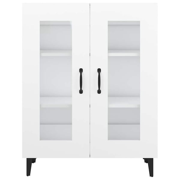 vidaXL Skjenk sonoma eik 69,5x34x90 cm konstruert tre