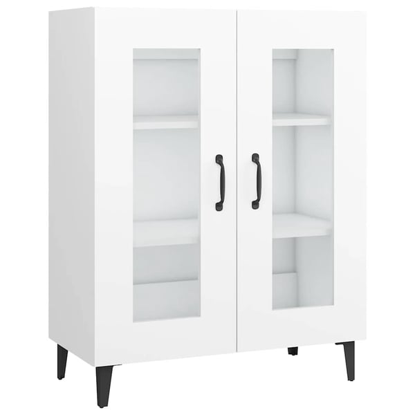 vidaXL Skjenk sonoma eik 69,5x34x90 cm konstruert tre