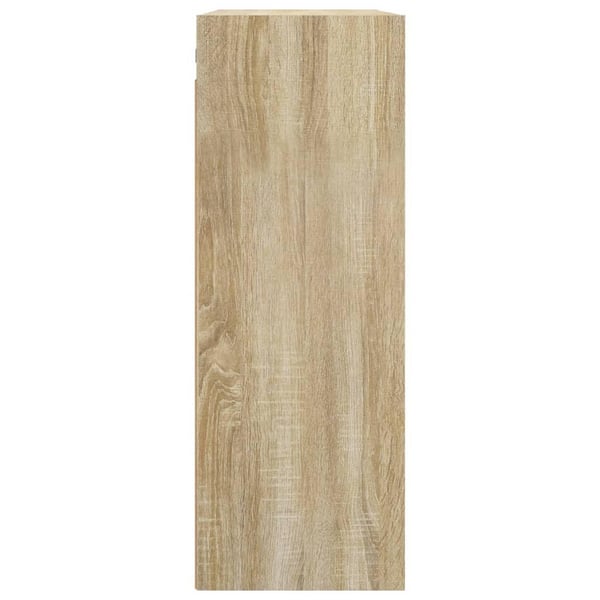vidaXL Hengende veggskap sonoma eik 69,5x32,5x90 cm
