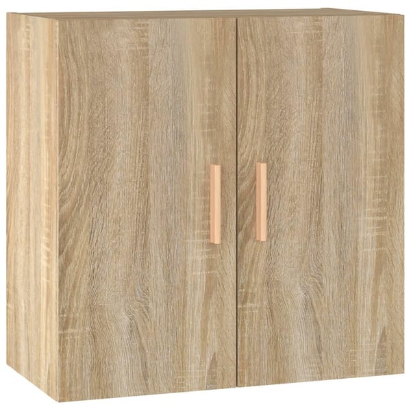 vidaXL Veggskap sonoma eik 60x30x60 cm konstruert tre