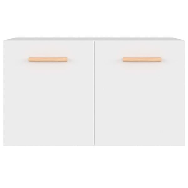 vidaXL Veggskap hvit 60x36,5x35 cm konstruert tre