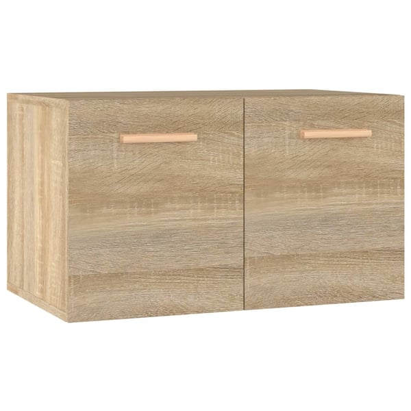 vidaXL Veggskap sonoma eik 60x36,5x35 cm konstruert tre