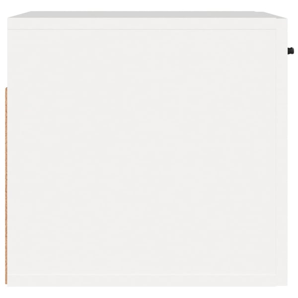 vidaXL Veggskap hvit 80x36,5x35 cm konstruert tre