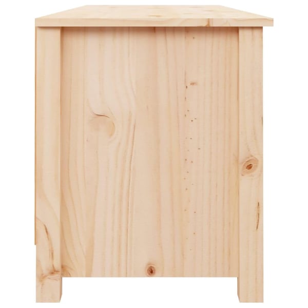 vidaXL Kenkäpenkki 110x38x45,5 cm täysi mänty