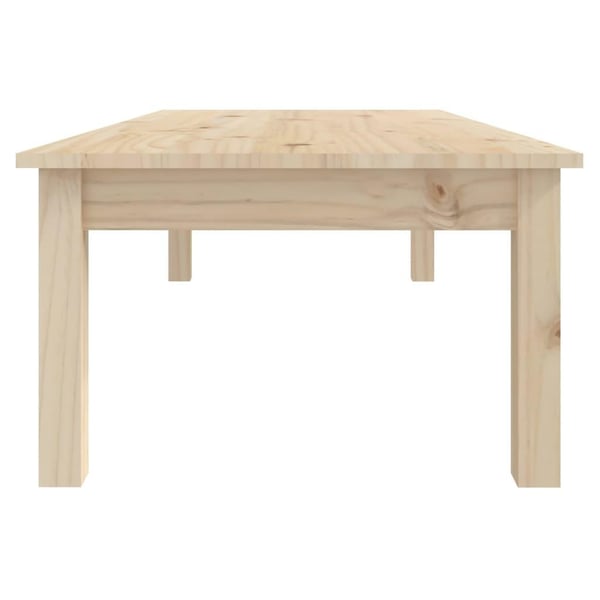 vidaXL Salongbord 110x50x30 cm heltre furu