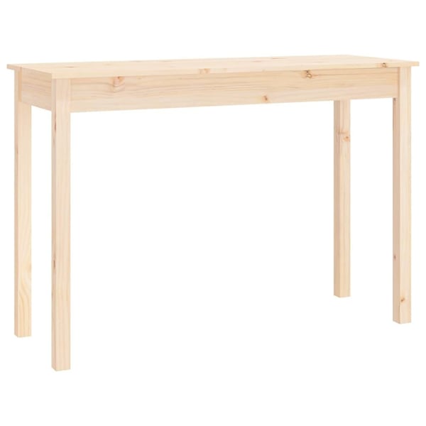vidaXL konsolbord 110x40x75 cm massivt fyrretræ