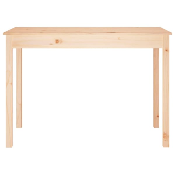 vidaXL Spisebord 110x55x75 cm heltre furu