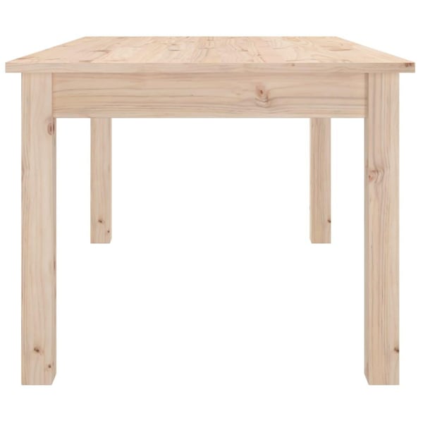 vidaXL Salongbord 80x50x40 cm heltre furu