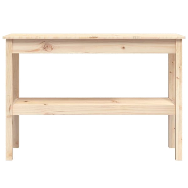 vidaXL Konsollbord 110x40x75 cm heltre furu