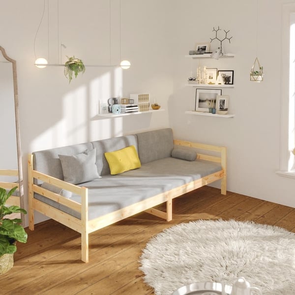 vidaXL Sohvasänky 90x190 cm täysi mänty