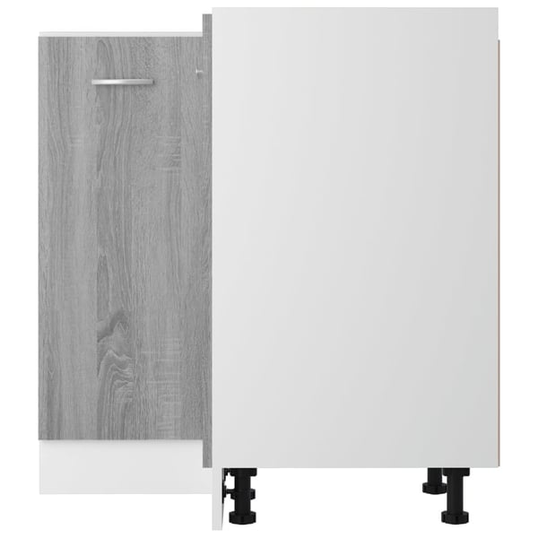 vidaXL Kjøkkenskap "Lyon" grå sonoma 75,5x75,5x81,5 cm konstruert tre