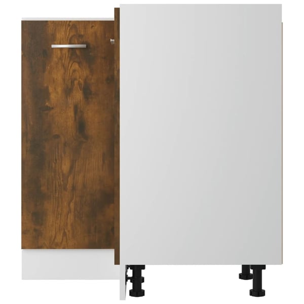 vidaXL Kjøkkenskap "Lyon" røkt eik 75,5x75,5x81,5 cm konstruert tre