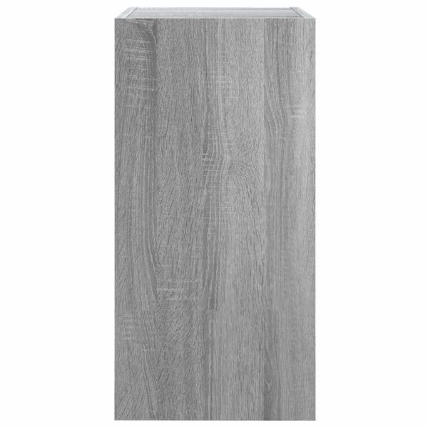 vidaXL TV-bänk grå sonoma 30,5x30x60 cm konstruerat trä