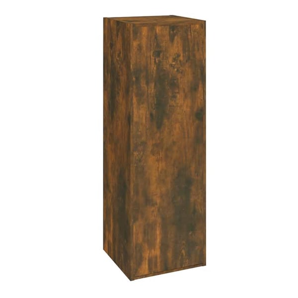 vidaXL TV-benker 2 stk røkt eik 30,5x30x90 cm konstruert tre