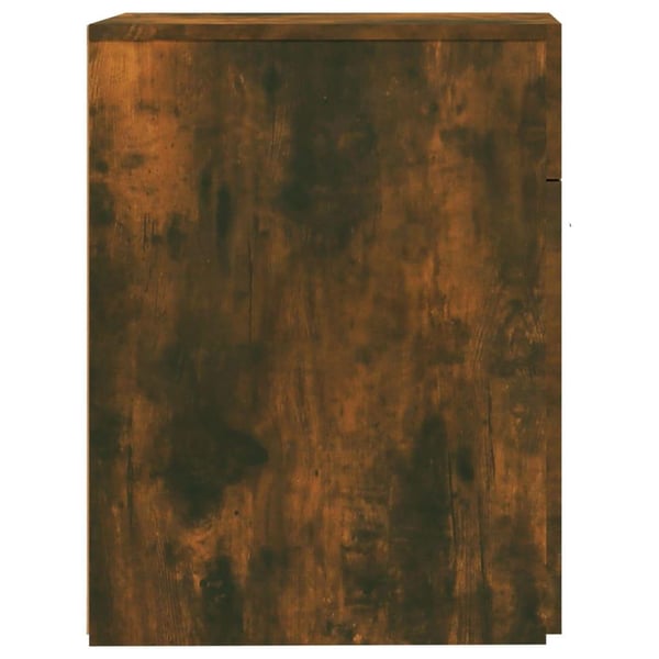 vidaXL Apotekskap røkt eik 20x45,5x60 cm konstruert tre
