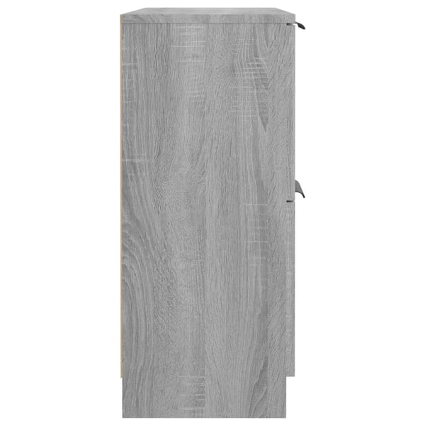 vidaXL Skjenk grå sonoma 60x30x70 cm konstruert tre
