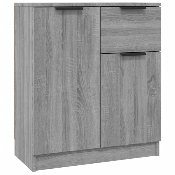 vidaXL Skjenk grå sonoma 60x30x70 cm konstruert tre