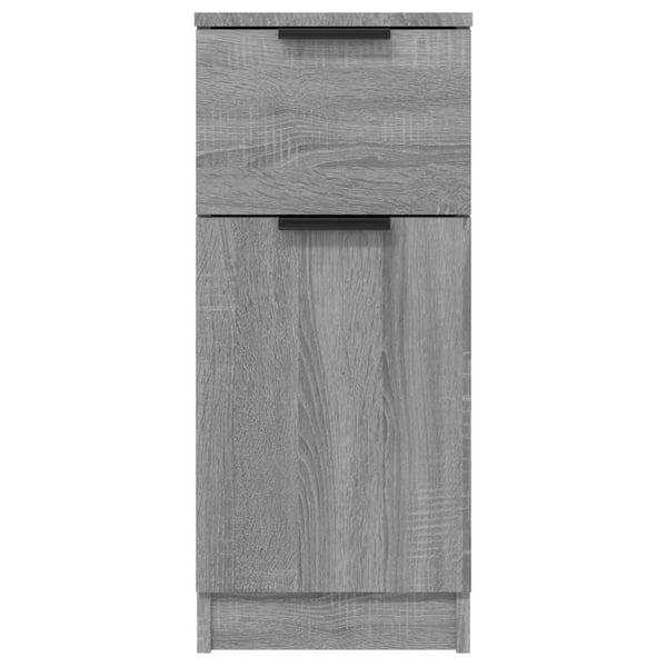 vidaXL Senkit 2 kpl harmaa Sonoma 30x30x70 cm tekninen puu