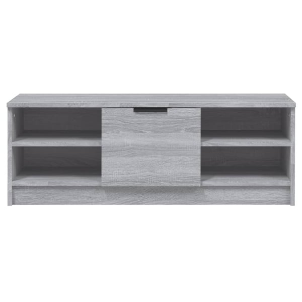 vidaXL TV-benk grå sonoma 102x35,5x36,5 cm konstruert tre