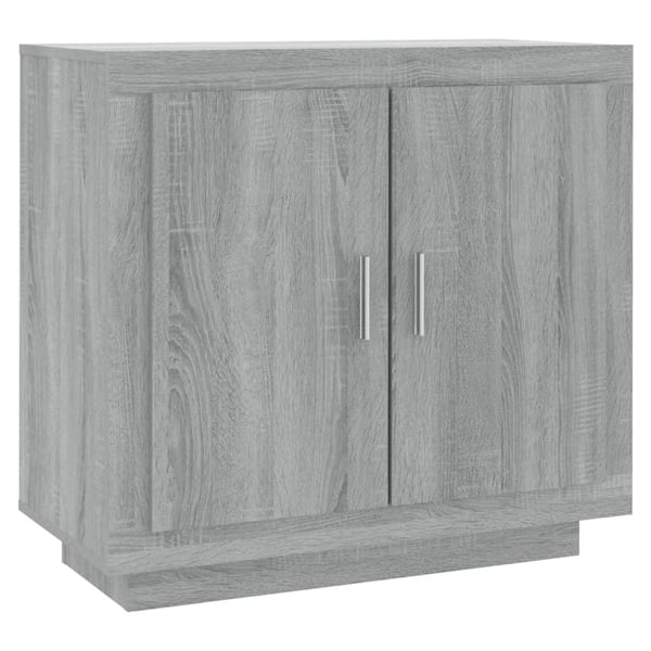 vidaXL Skjenk grå sonoma 80x40x75 cm konstruert tre