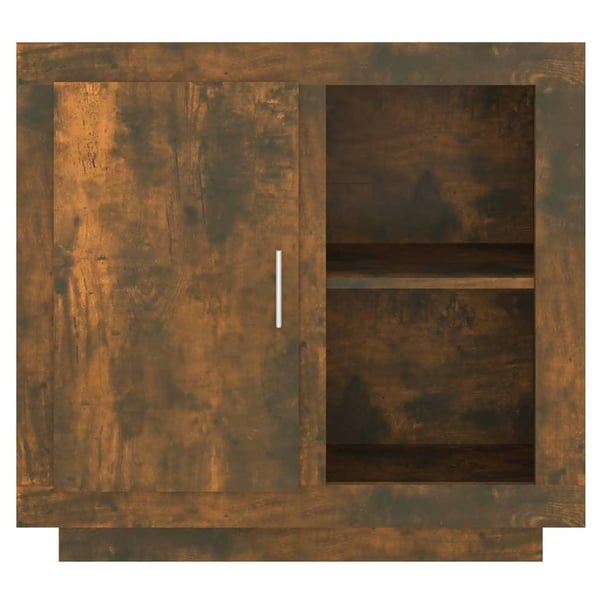 vidaXL skænk 80x40x75 cm røget egetræsfinish