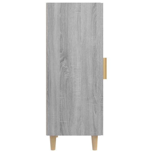 vidaXL Senkki harmaa Sonoma 34,5x34x90 cm tekninen puu