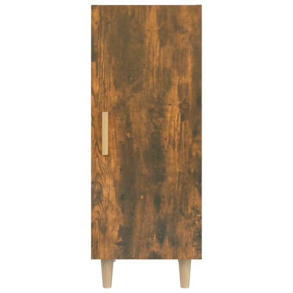 vidaXL Skjenk røkt eik 34,5x34x90 cm konstruert tre