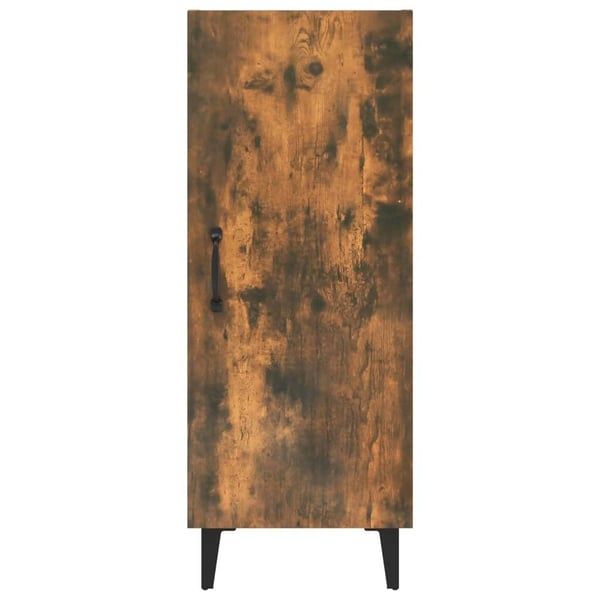 vidaXL Skjenk røkt eik 34,5x34x90 cm konstruert tre