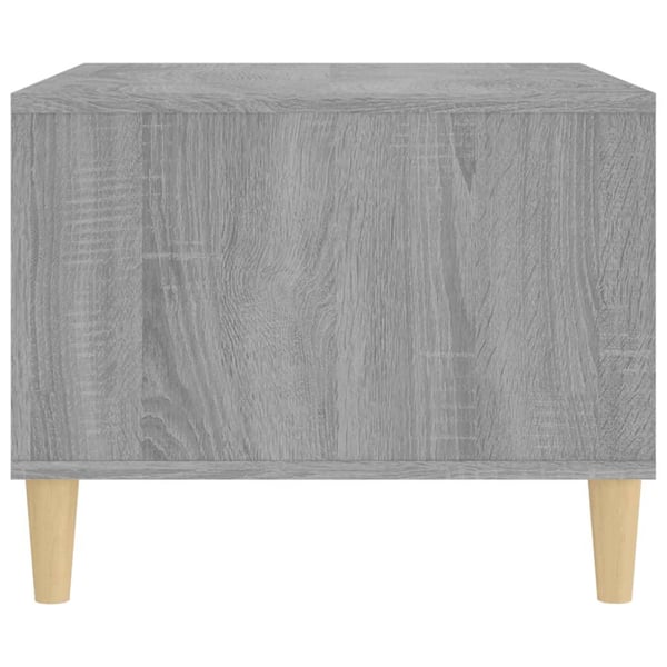 vidaXL Salongbord grå sonoma 60x50x40 cm konstruert tre