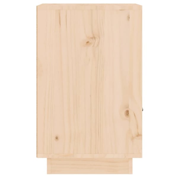 vidaXL Nattbord 2 stk 40x34x55 cm heltre furu