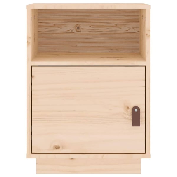vidaXL Nattbord 2 stk 40x34x55 cm heltre furu