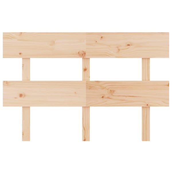 vidaXL Sengegavl 184x3x81 cm heltre furu