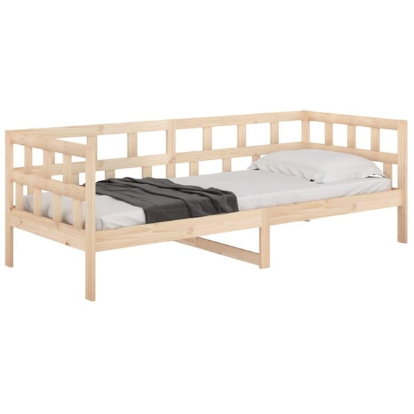 vidaXL Dagseng heltre furu 90x200 cm