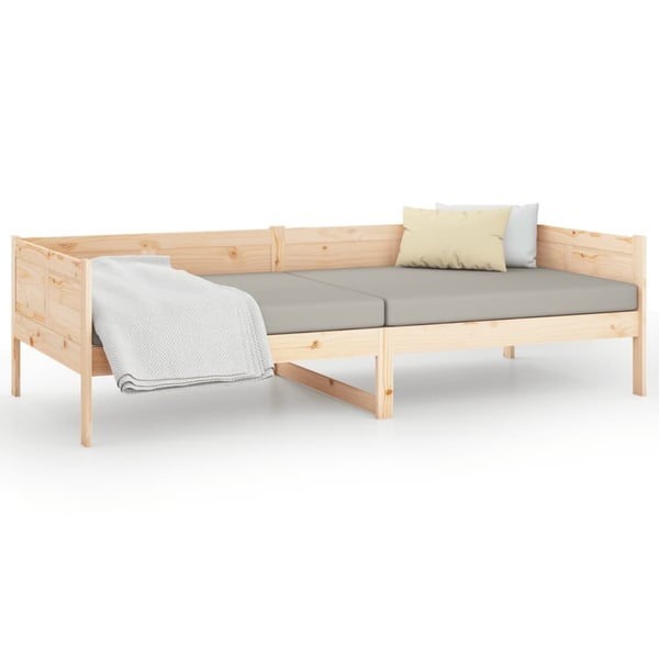 vidaXL Dagseng heltre furu 80x200 cm