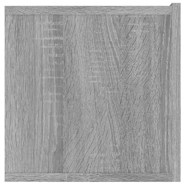 vidaXL TV-benker 2 stk grå sonoma 80x30x30 cm konstruert tre