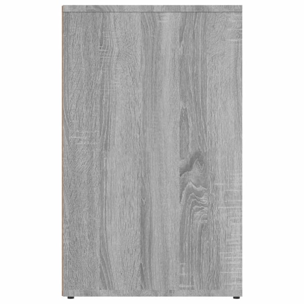 vidaXL Sminkeskap grå sonoma 80x40x65 cm konstruert tre