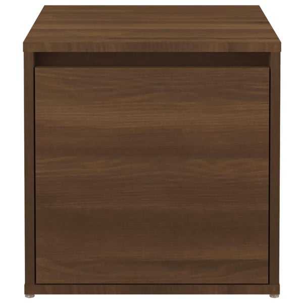 vidaXL Oppbevaringsskap brun eik 40,5x40x40 cm konstruert tre