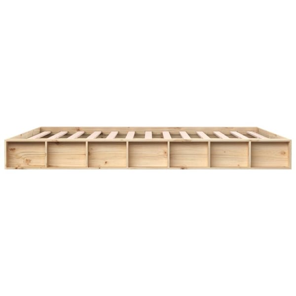vidaXL Sengeramme 150x200 cm King Size heltre