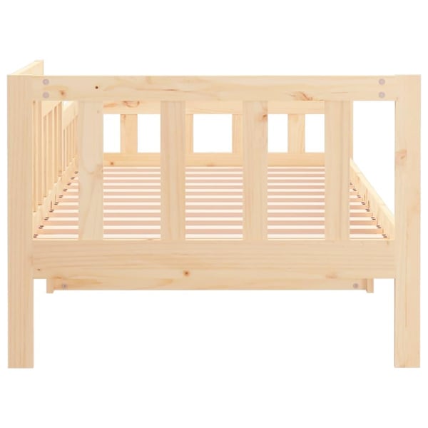 vidaXL Vuodesohva ilman patjaa 90x200 cm täysi mänty