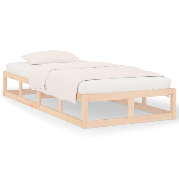 vidaXL Sengeramme 90x200 cm heltre