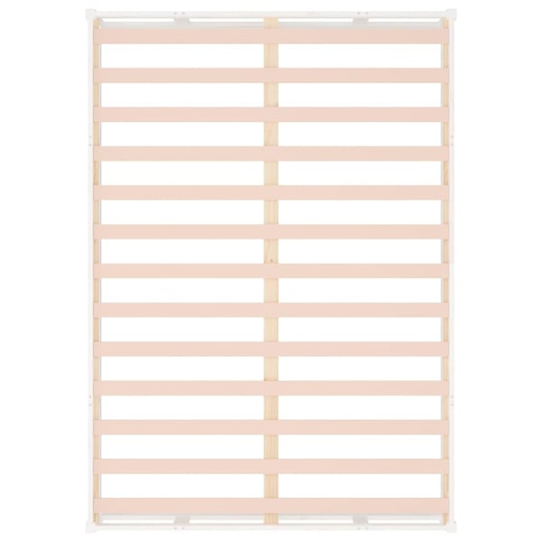 vidaXL Sengeramme hvit 140x200 cm heltre