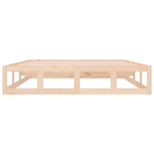vidaXL Sengeramme 200x200 cm heltre