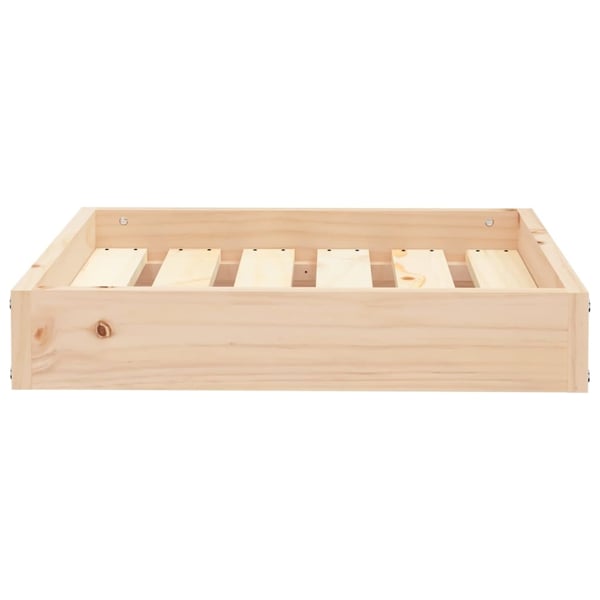 vidaXL Hundeseng 51,5x44x9 cm heltre furu